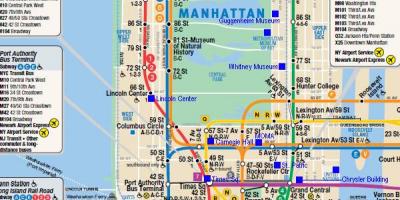 Manhattan hekurudhor hartë