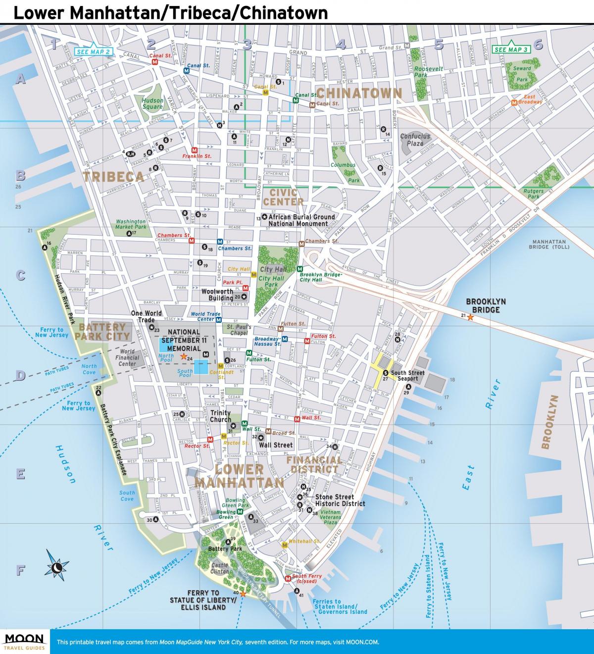 harta e ulët Manhattan ny