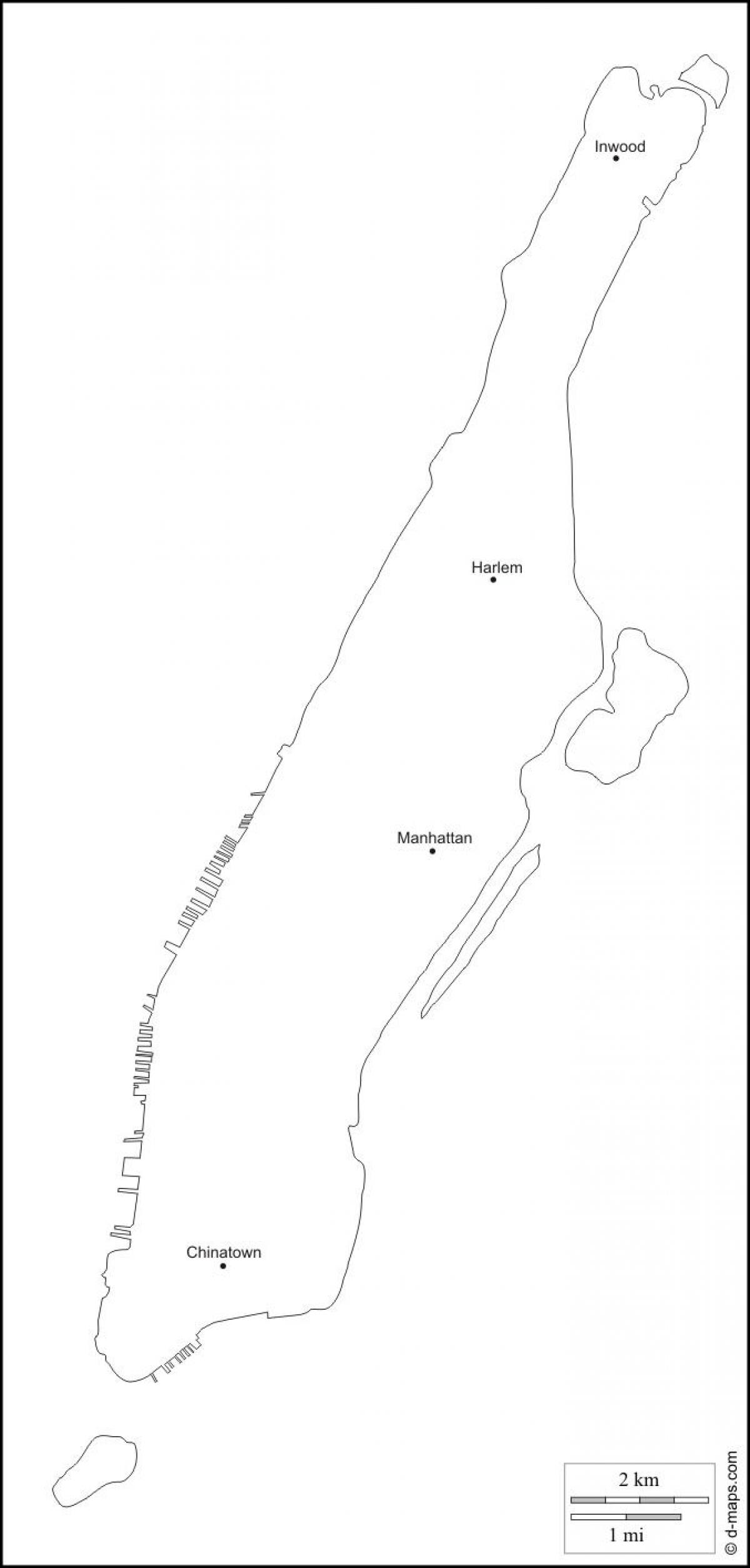 bosh harta e Manhattan