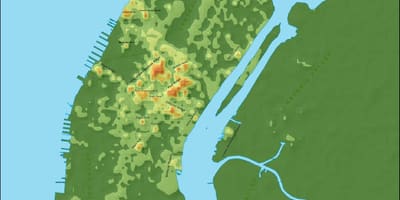 Lartësi harta e Manhattan
